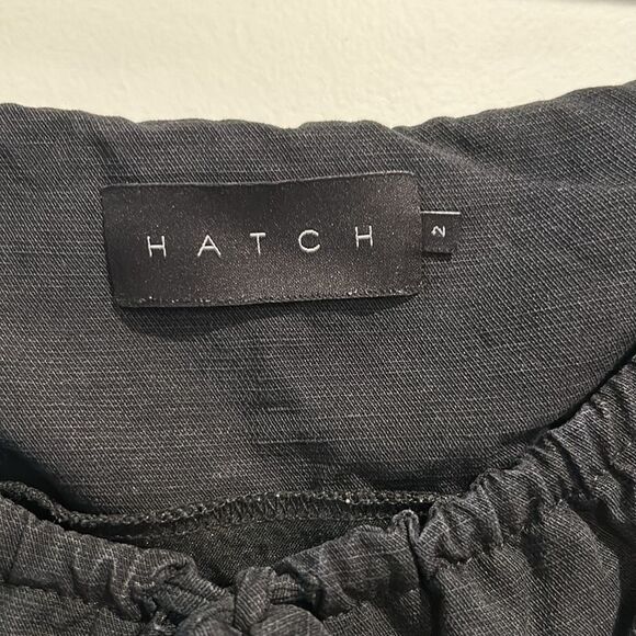 Hatch maternity black long dress size 2 - Picture 4 of 5